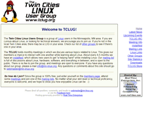 Tablet Screenshot of mn-linux.org